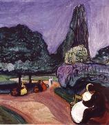 Edvard Munch Summer Night oil painting picture wholesale